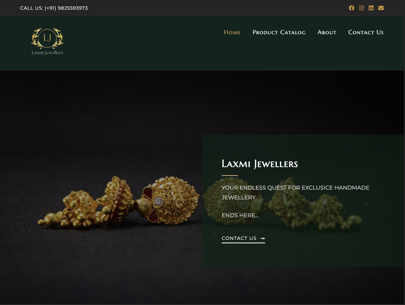 Laxmi Jewellers Website